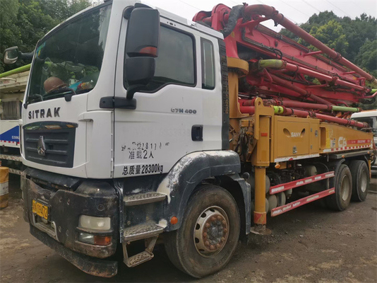 Bouw Gebruikte de Boompomp van Putzmeister van de Vrachtwagen Concrete Pomp met Afstandsbediening
