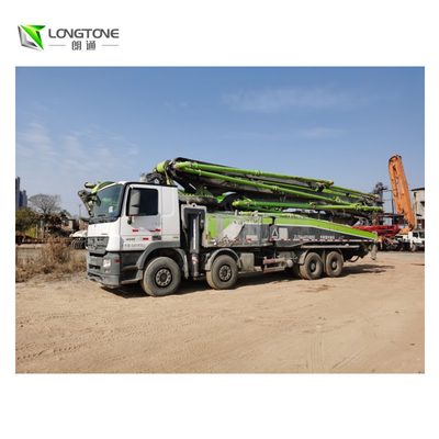 Zoomlion 37m de Vrachtwagen Opgezette Vrachtwagen van de Pompen Concrete Pomp voor Verkoop
