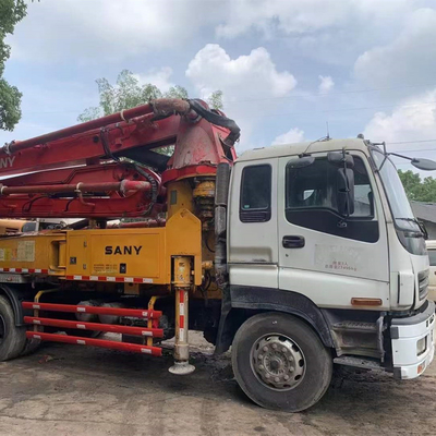 37 Meter Gebruikte Vrachtwagen Concrete Pomp Vrachtwagen Opgezette SYG5360THB 49