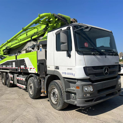 47 50 52 de Meter Gebruikte Diesel 400L 300kW van de Vrachtwagen Concrete Pomp