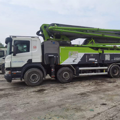 De Zoomlionmachines gebruikten Concrete Pompvrachtwagen, 56m Vrachtwagen Opgezette Concrete Pomp