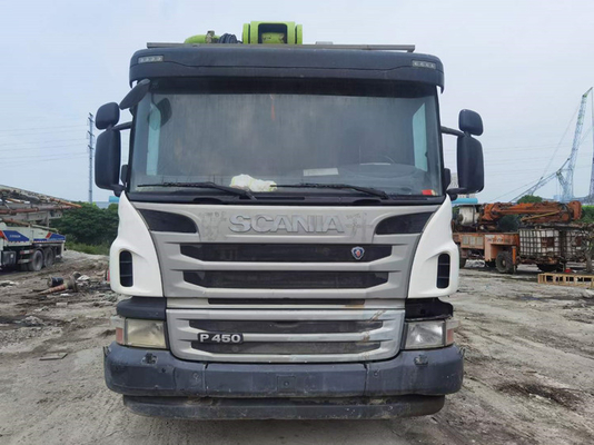 De Zoomlionmachines gebruikten Concrete Pompvrachtwagen, 56m Vrachtwagen Opgezette Concrete Pomp