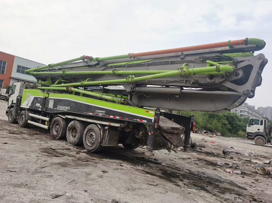 Gebruikte de de Concrete Pompvrachtwagen van tweede Handputzmeister 62 Meter 600 L