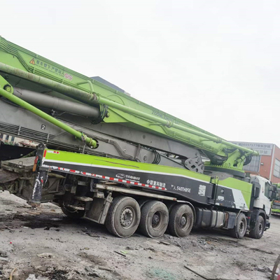 Gebruikte de de Concrete Pompvrachtwagen van tweede Handputzmeister 62 Meter 600 L