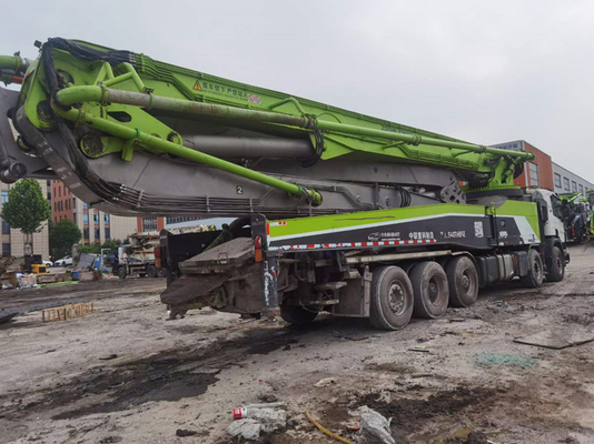 Gebruikte de de Concrete Pompvrachtwagen van tweede Handputzmeister 62 Meter 600 L