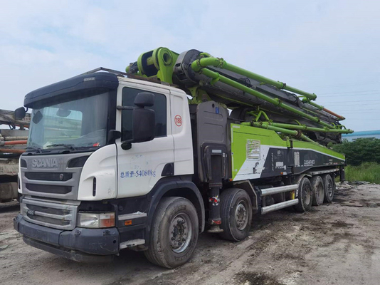 De Zoomlionmachines gebruikten Concrete Pompvrachtwagen, 56m Vrachtwagen Opgezette Concrete Pomp