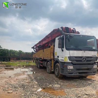 De Concrete Pompvrachtwagen van de Schwings zette de HB39V Gebruikte Vrachtwagen 39 Meter op