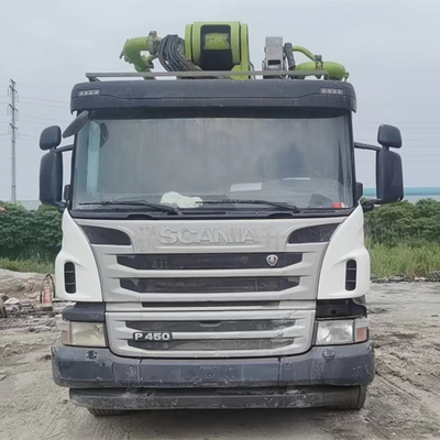 De Concrete Pompvrachtwagen van de Schwings zette de HB39V Gebruikte Vrachtwagen 39 Meter op