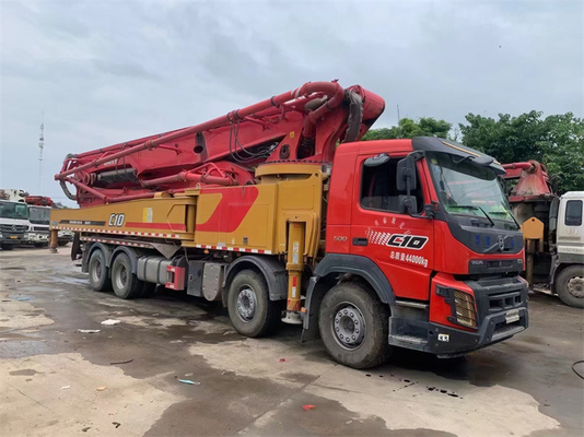 39M Truck Mounted Concrete Boompomp van Hydraulische Concrete Pompvrachtwagen