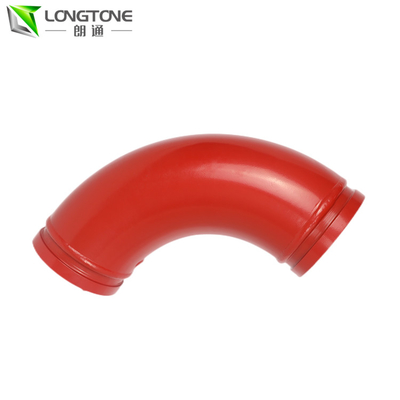 Longtone die Tweeling de Muurelleboog buigen van Concrete Pomppijpen DN125 *90D