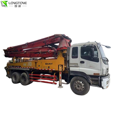 270kw gebruikte Concrete Pompvrachtwagen 42m Flexibele Verrichting 30 ton