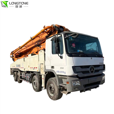 SANY gebruikte Concrete Aanhangwagenpompen 56M Second Hand Concrete-Pompvrachtwagen