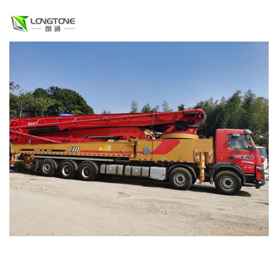 Duitsland maakt tot Putzmeister 56m Gebruikte Concrete Pompvrachtwagen met Benz Chassis