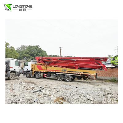 Zoomlion 56 Meters 6 Vrachtwagen van de Wapens56x-6rz de Vrachtwagen Opgezette Concrete Pomp