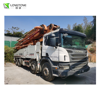 Zoomlion 56 Meters 6 Vrachtwagen van de Wapens56x-6rz de Vrachtwagen Opgezette Concrete Pomp