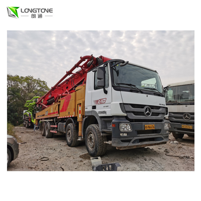 Putzmeister 46M Used Concrete Pump voor Isuzu Truck