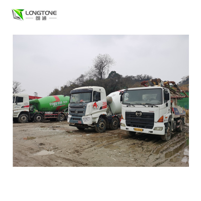 zette de Chinese Gebruikte het Cementvrachtwagen Sinotruk Howo van 6x4 16CBM Concrete Mixervrachtwagens op