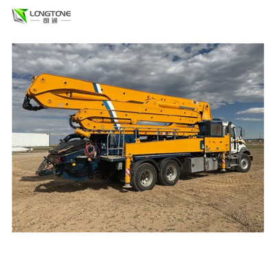 Gebruikte 25T-Vrachtwagen Concrete Pomp met Max. Leveringshoogte 24 - 36 M Oil Tank Capacity 320L