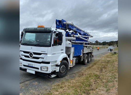 Hoogste Merk HB56K 56m de Gearticuleerde Vrachtwagen van de Boom Concrete Pomp