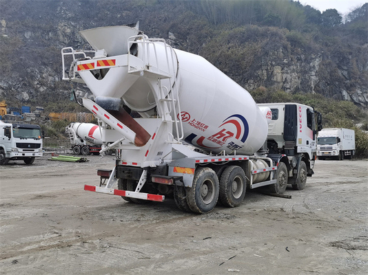 de Witte Tweelingvrachtwagen van de de Schacht Concrete Mixer van 10m ³ voor Industrieel