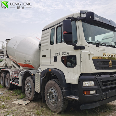 T-vorm Blad Gebruikte Mixervrachtwagen, 10 M3-Mixertankwagen 8500KG