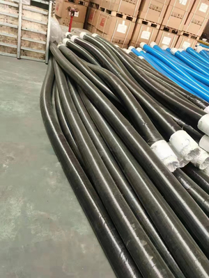 64mm Geleidende van het de Pijppleister van Concrete Pompdelen van het de Lossings Rubberzand de Ontploffingsslang